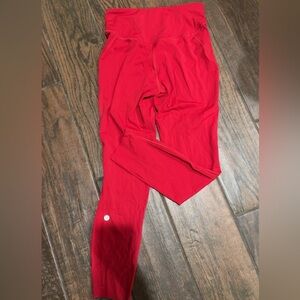 Red Base Pace High-Rise Tight 25”